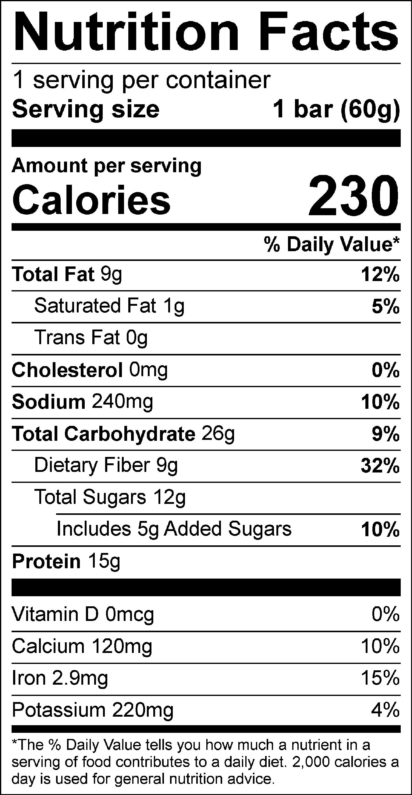 Glove Crafted Banana Post-Workout Protein Bar - Single Bar