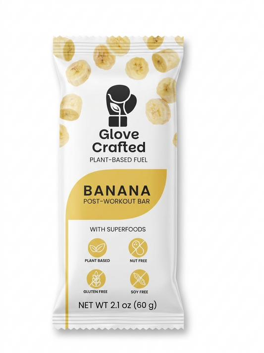 Glove Crafted Banana Post-Workout Protein Bar - Single Bar